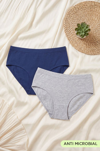 Grey M Blue D